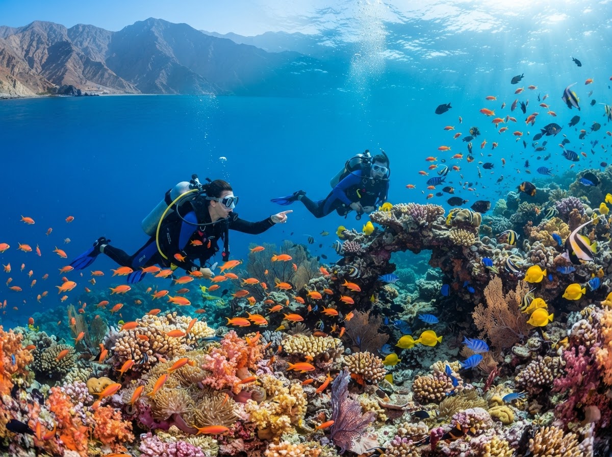 Coral Reef Diving