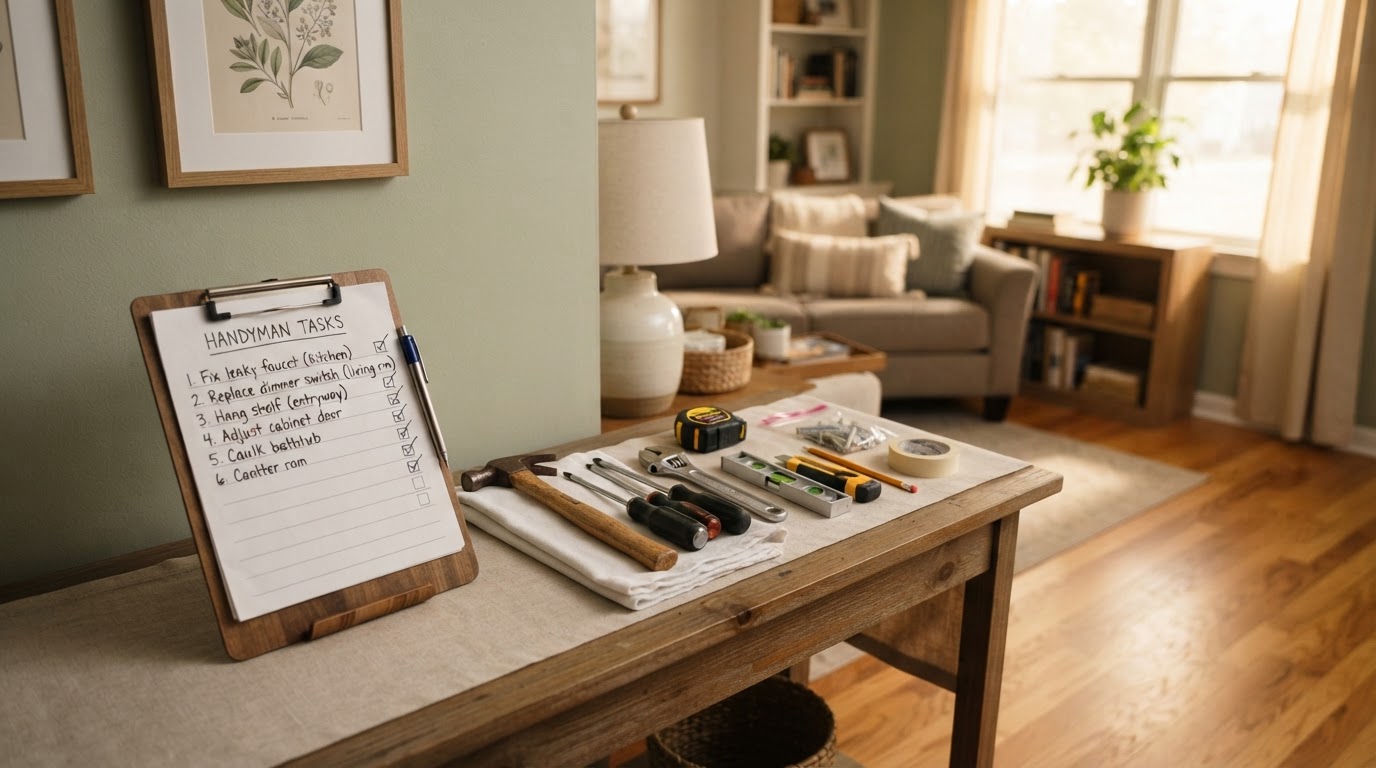 How to prepare for a handyman visit FAQ | Desert Gold Home Services