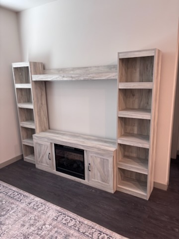 Entertainment Center & Fireplace Console Assembly in Las Vegas, Nevada | Desert Gold Home Services