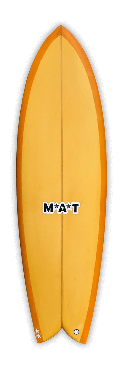 MAT Keel Twin Fish Surfboard
