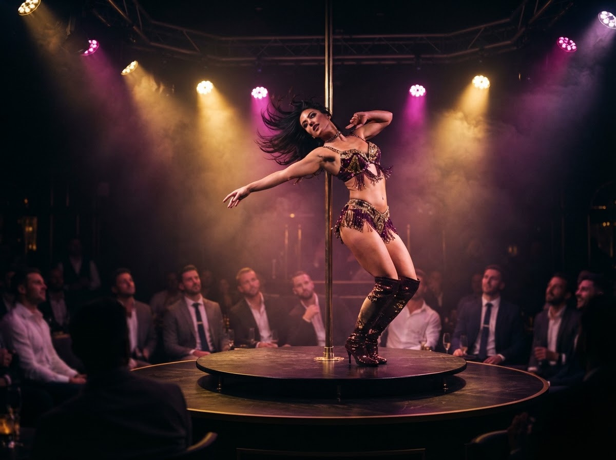 All American Sweethearts St. Louis stripper performance photo 1