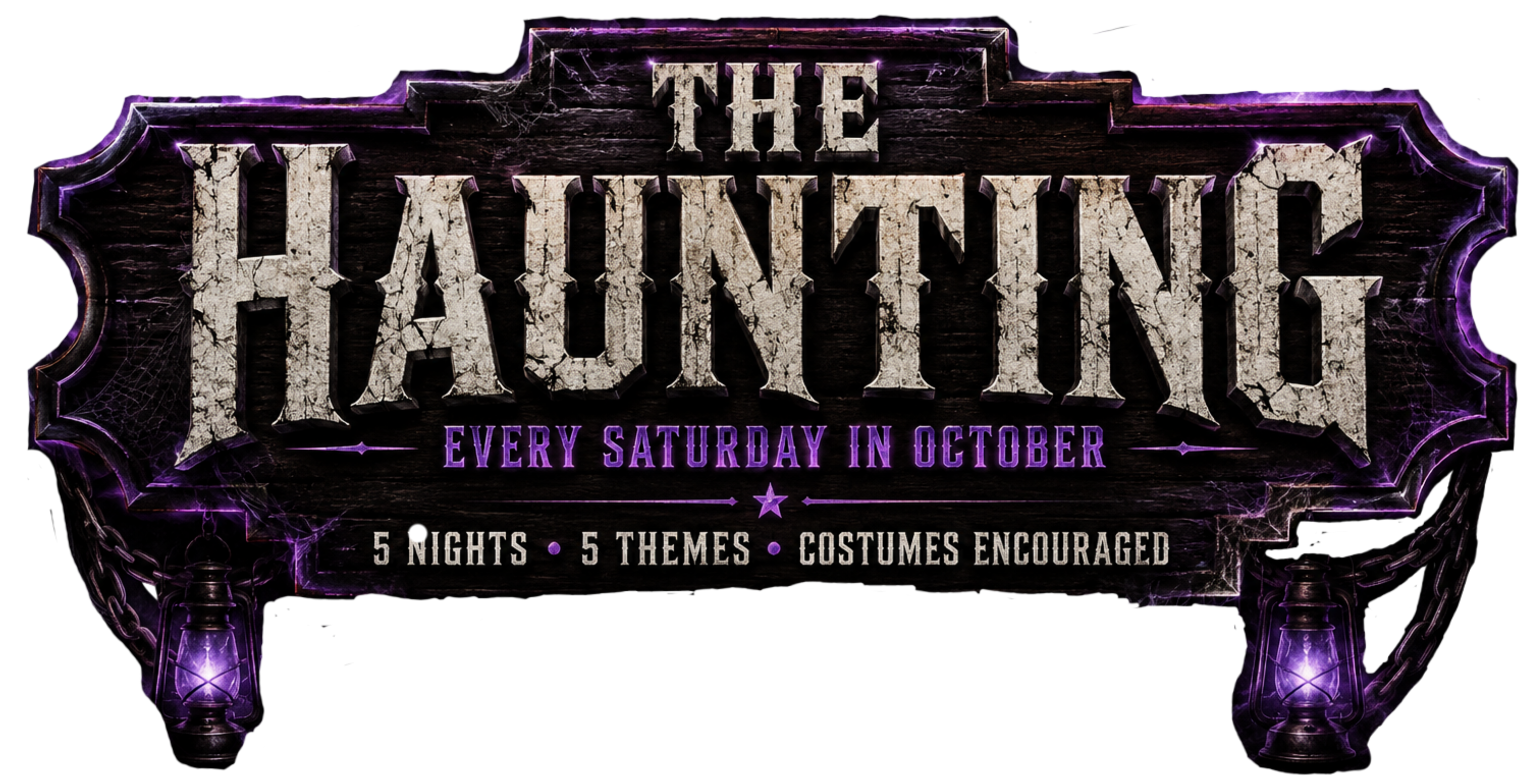 The Haunting — every Saturday in October at Wildhorse Bar & Grill