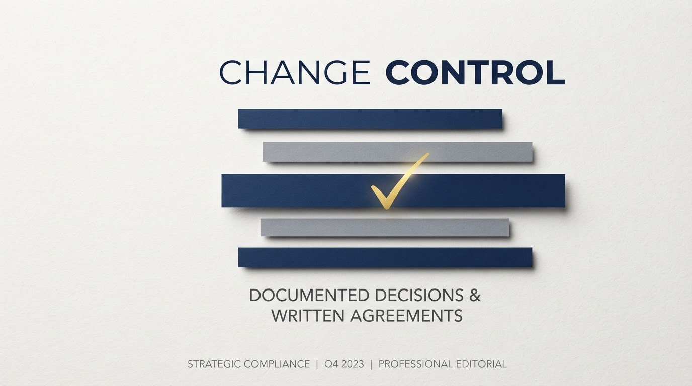Change control in plain English