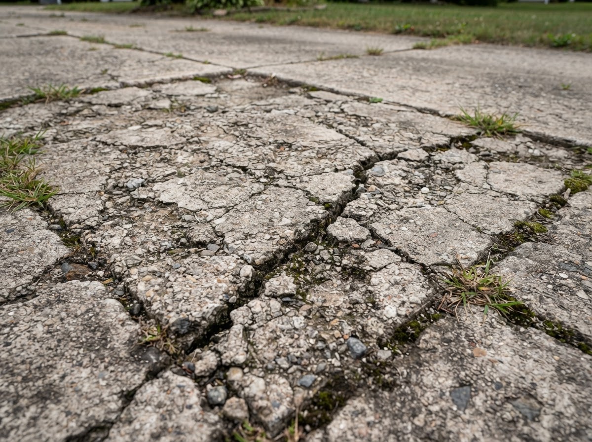 Cracked & Damaged Concrete Repair by Waldorf Concrete in Waldorf, MD