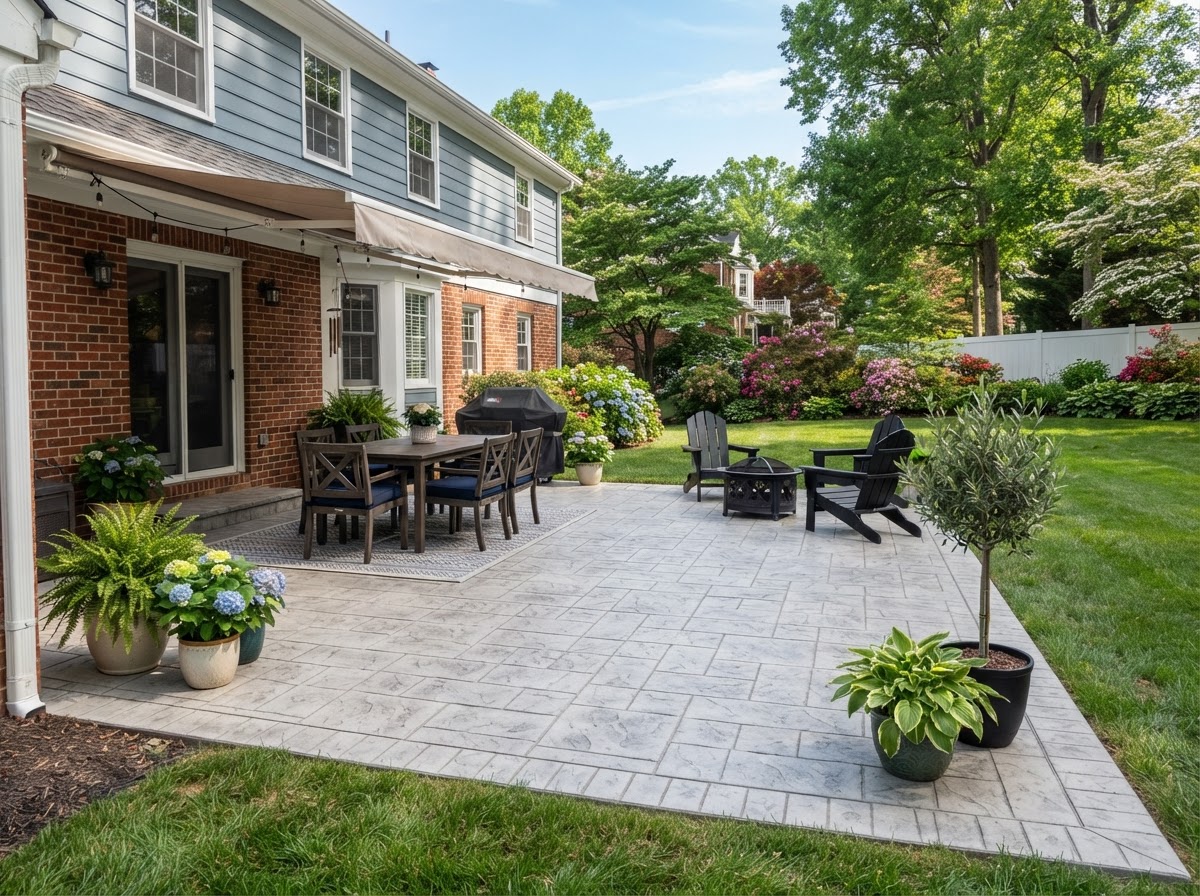 Stamped & Decorative Concrete by Waldorf Concrete in Waldorf, MD