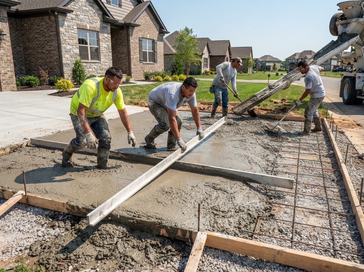 Concrete Pouring & Installation by Waldorf Concrete in Waldorf, MD