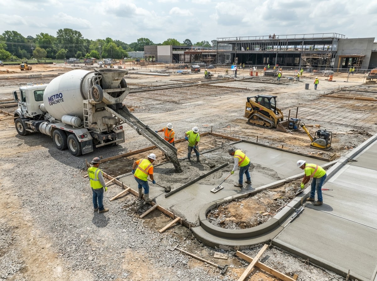 Commercial Concrete Installation & Repair by Waldorf Concrete in Waldorf, MD