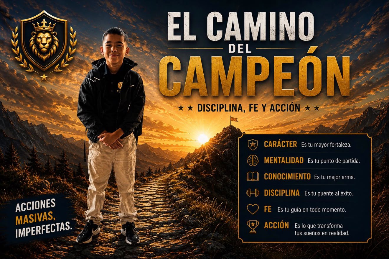 Ebook El Camino del Campeón - Disciplina, Fe y Acción por Luciano