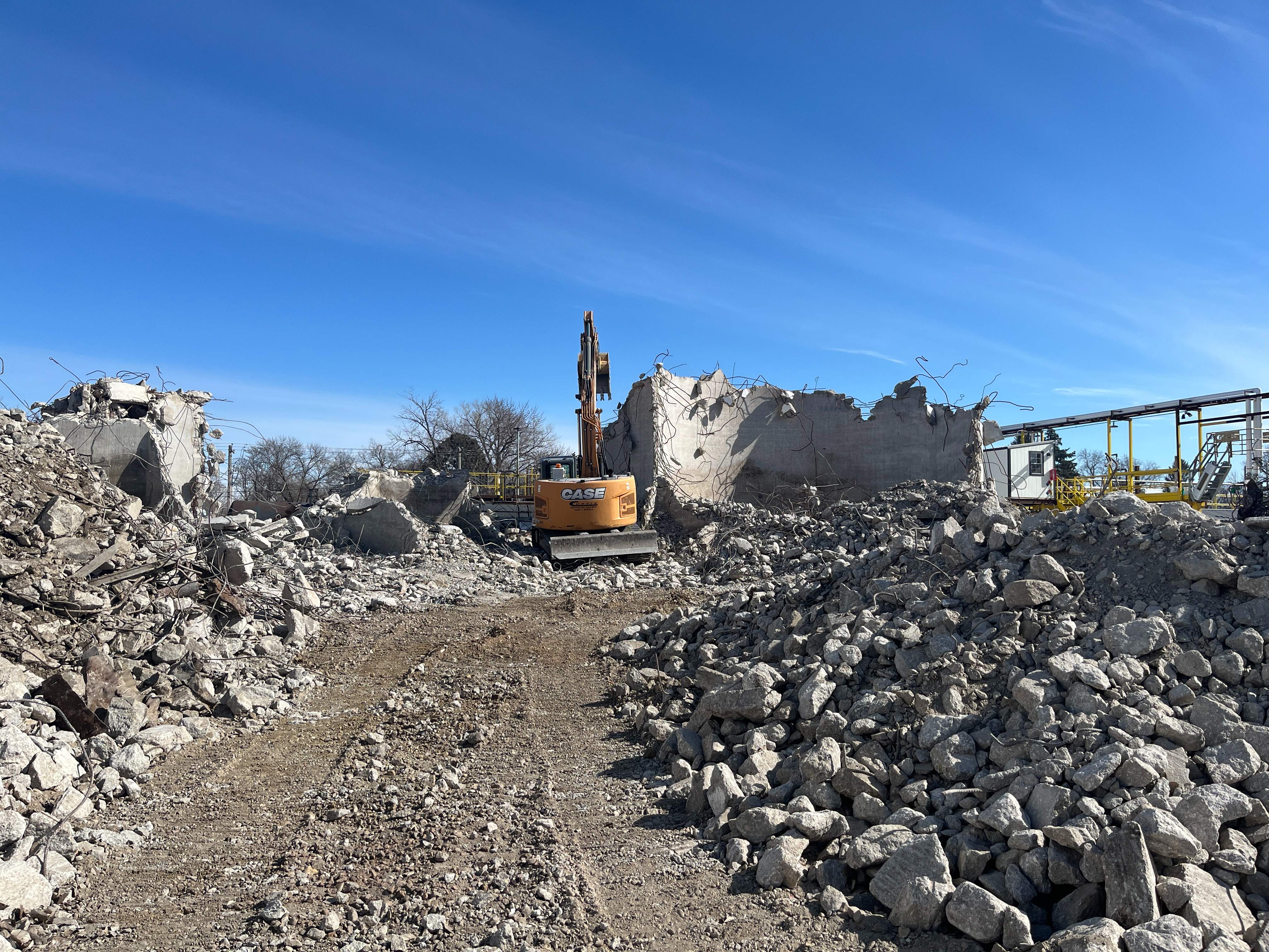 Facility Ground Excavation & Demolition Yard