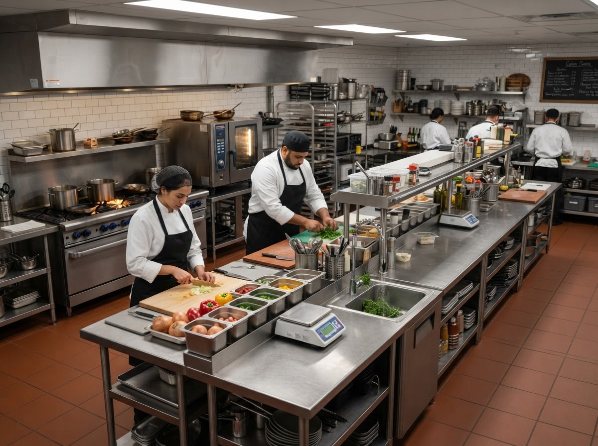 Food Prep & Stainless Steel Workstations