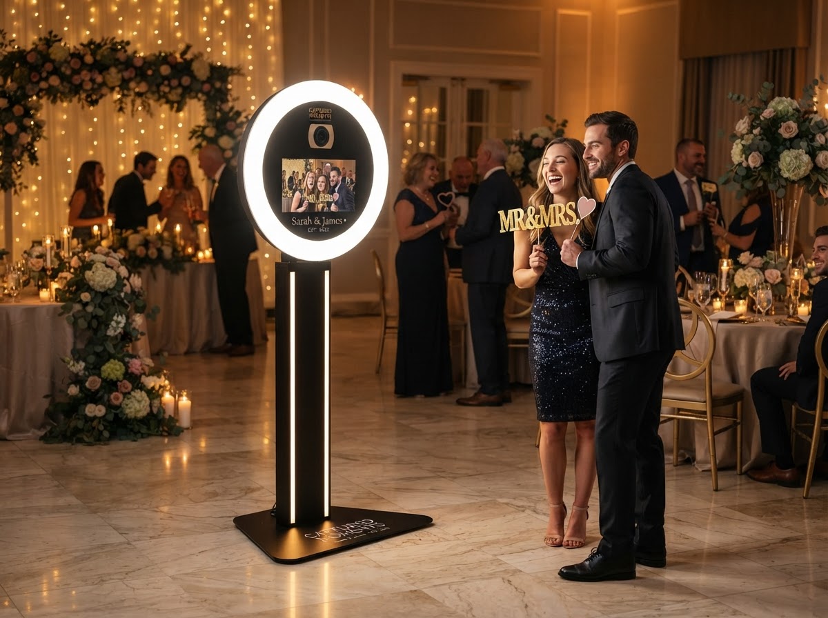Luxe Digital Selfie Booth Experience