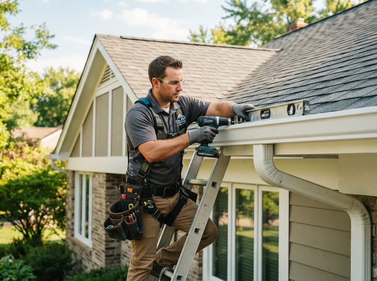 Seamless Gutters & Downspouts