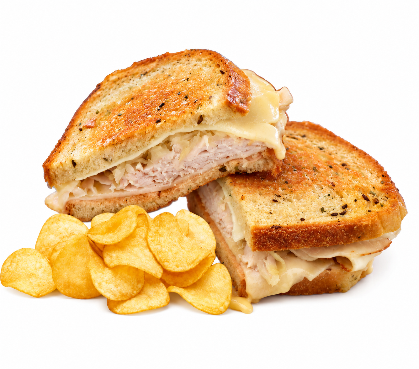 Turkey & Cheese with Kettle Chips (Q&S)