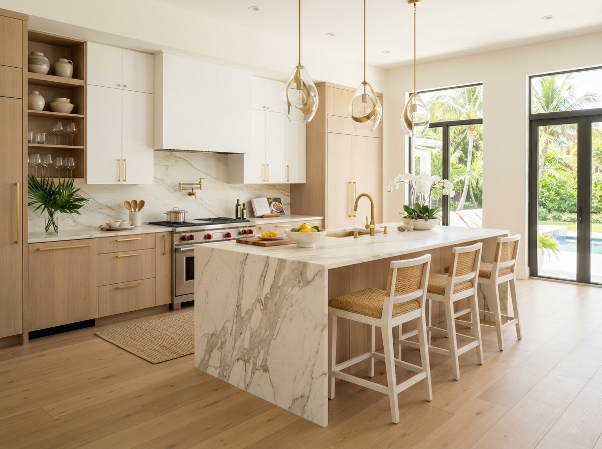 Marble Kitchen Transformation