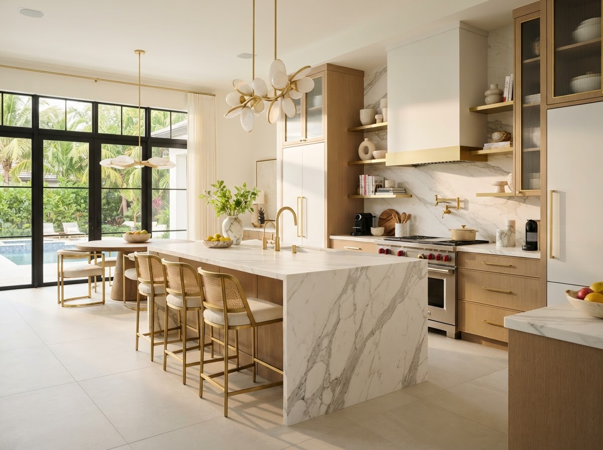 Marble Kitchen Transformation