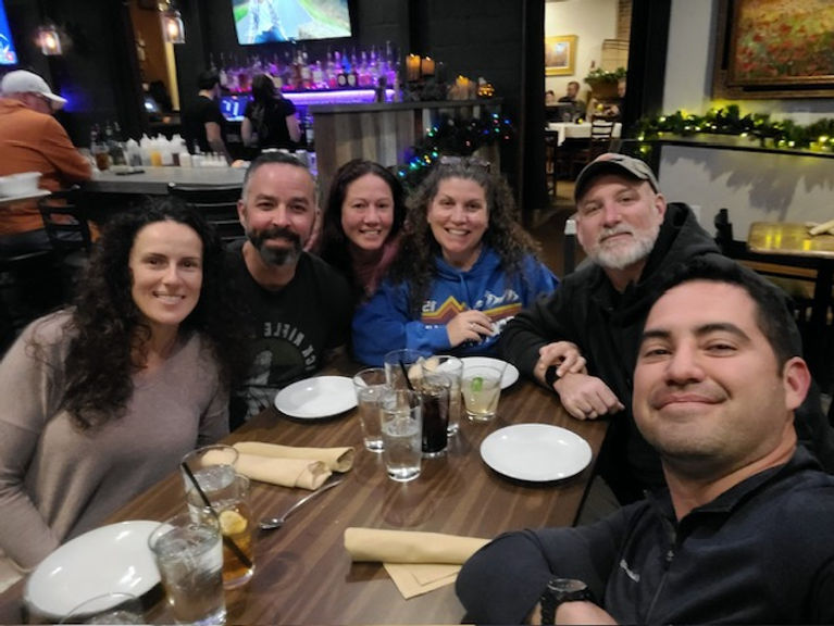 AES Flooring team — three retired Army veterans and business owners