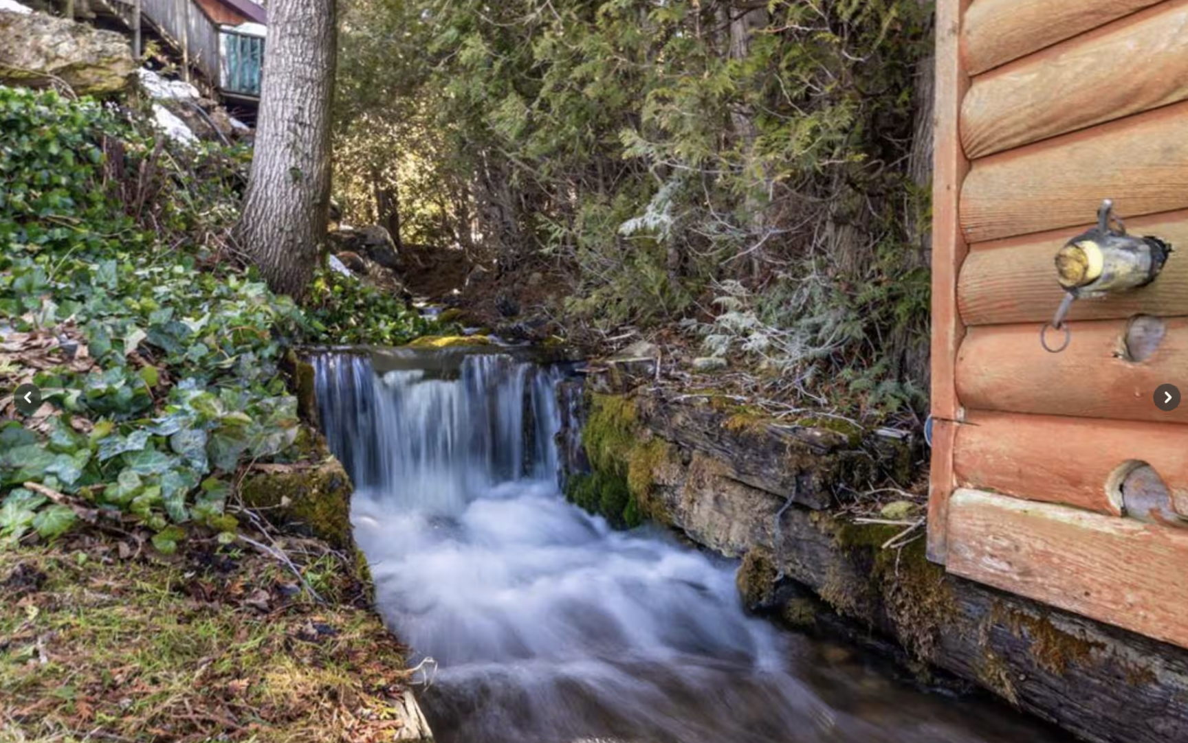 A stream & waterfall of your own