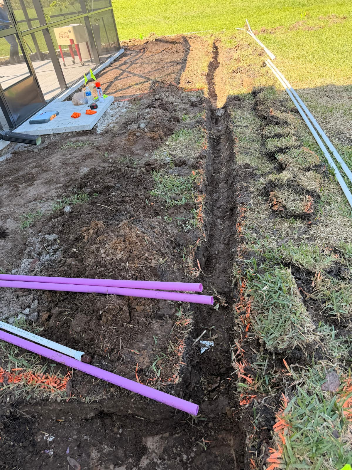 Irrigation Systems project in Orlando Florida by Aenlle Home Service LLC