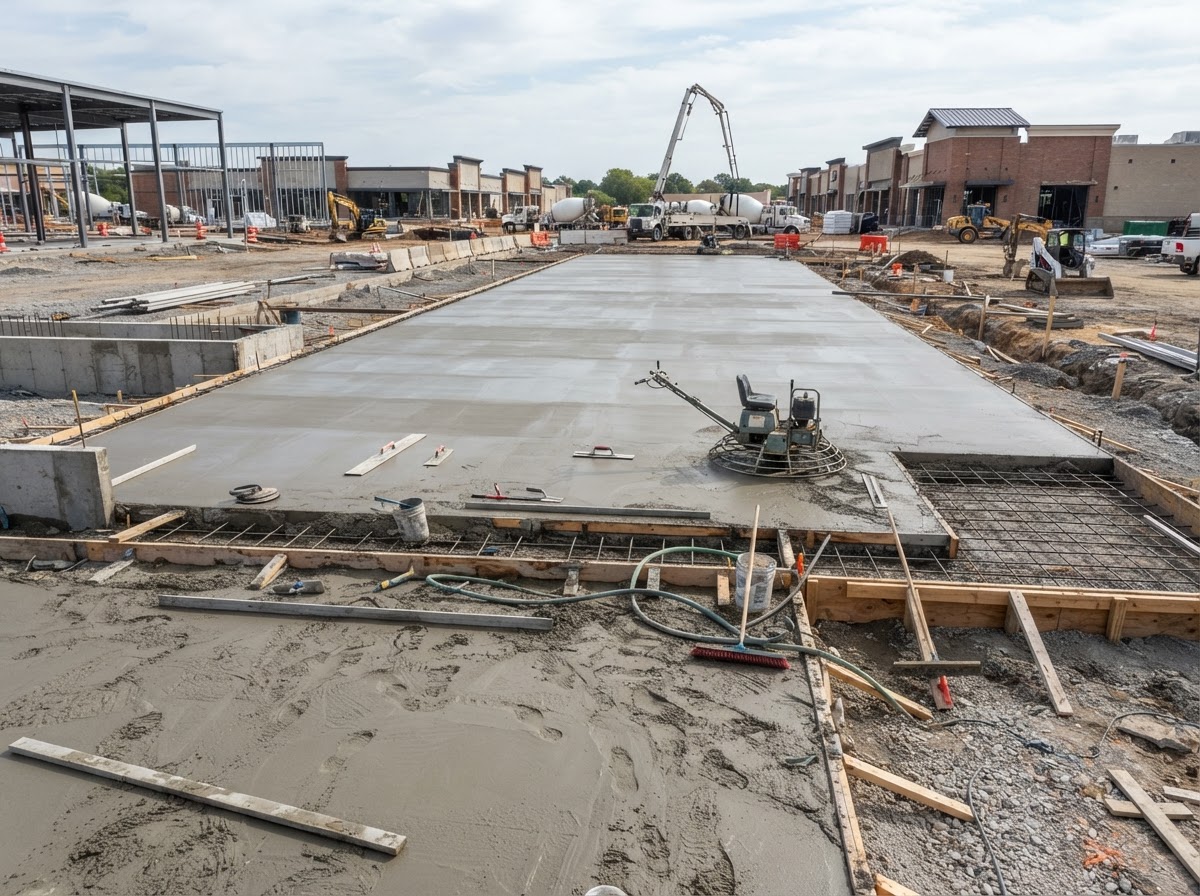 Commercial concrete services near Gaithersburg