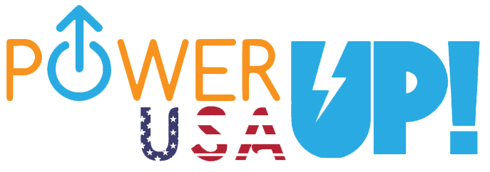 Power Up USA logo