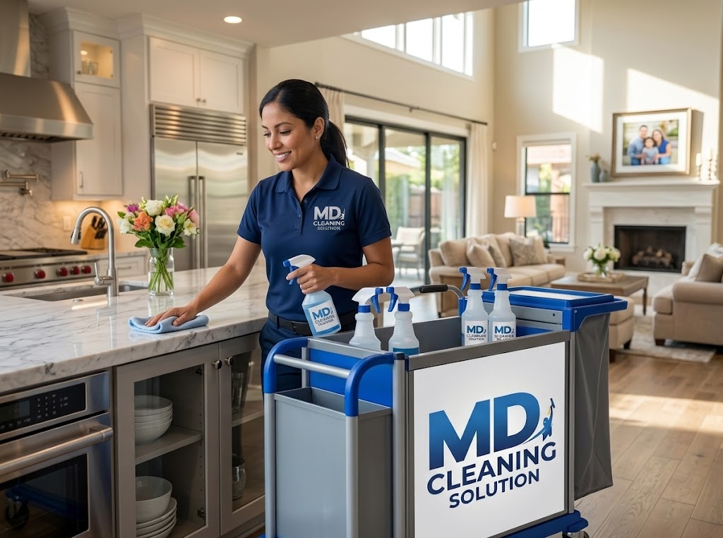 Diana Lorenzo and MD Cleaning Solution professional home detailing