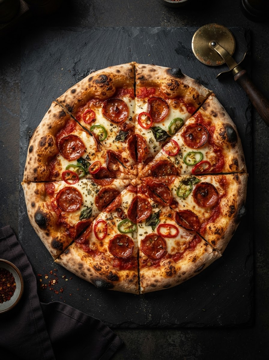 Pizza Diavola Creativa
