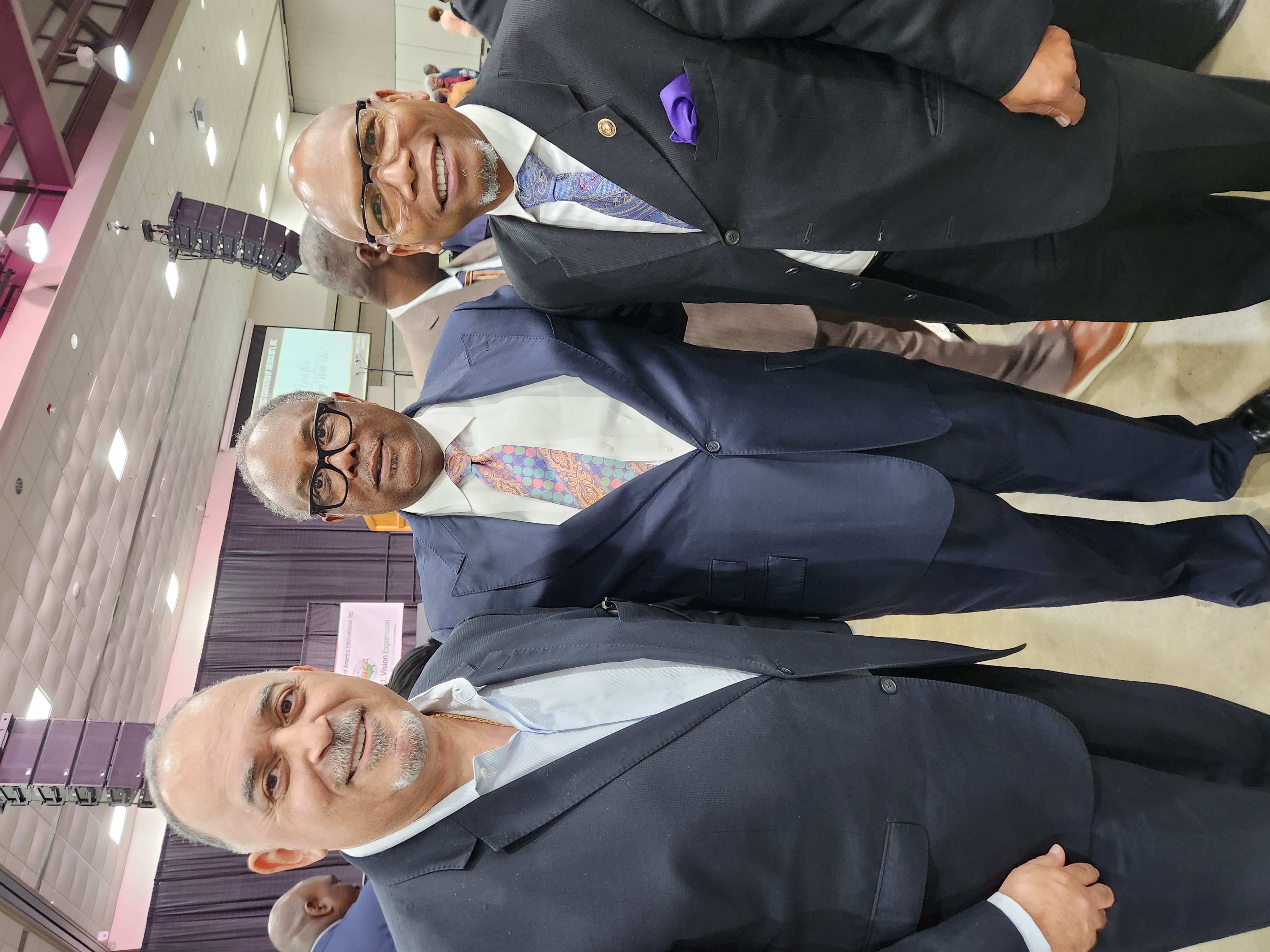 David Harris with National Baptist Convention of America leadership