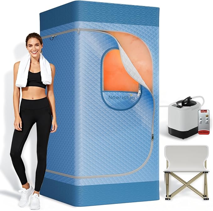 Noerishia Portable Steam Sauna Tent with 3L Steamer