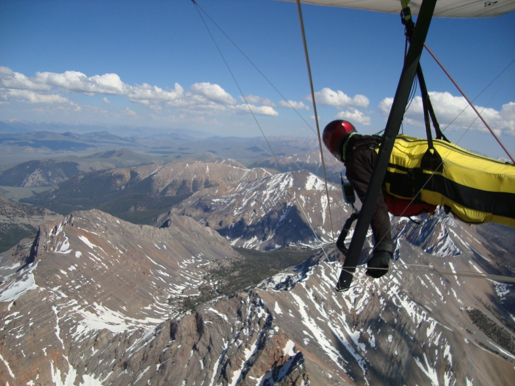 King Mountain Hang Glider Launch