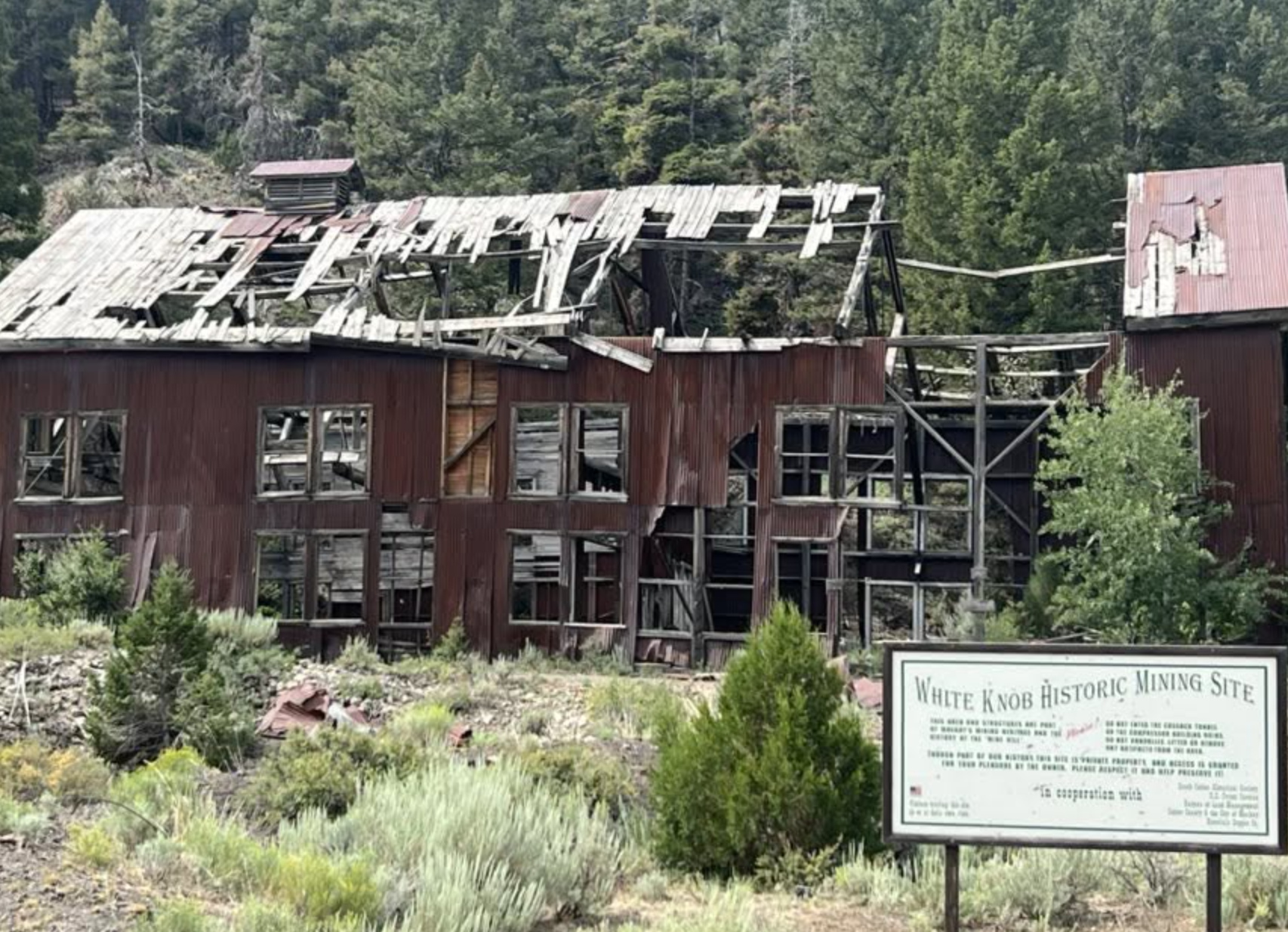 White Knob Mining Tours