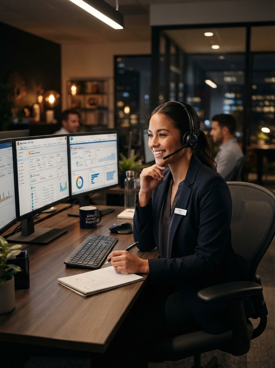 Jessica, Loop AI front desk assistant for HVAC businesses