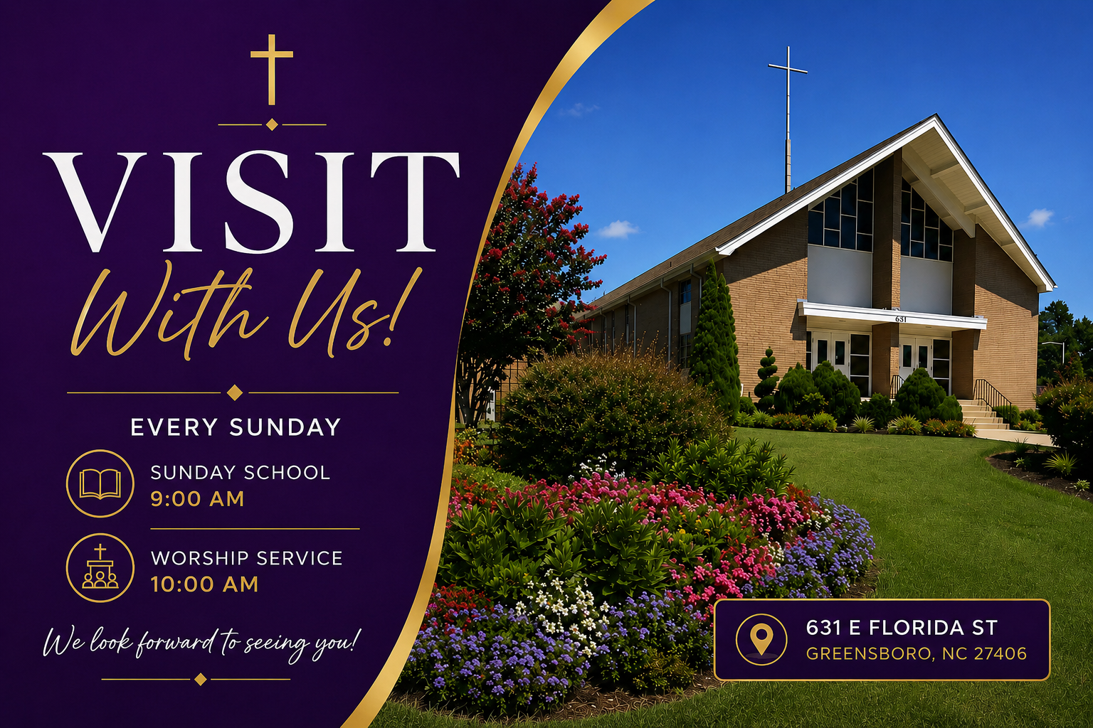 Visit With Us Every Sunday