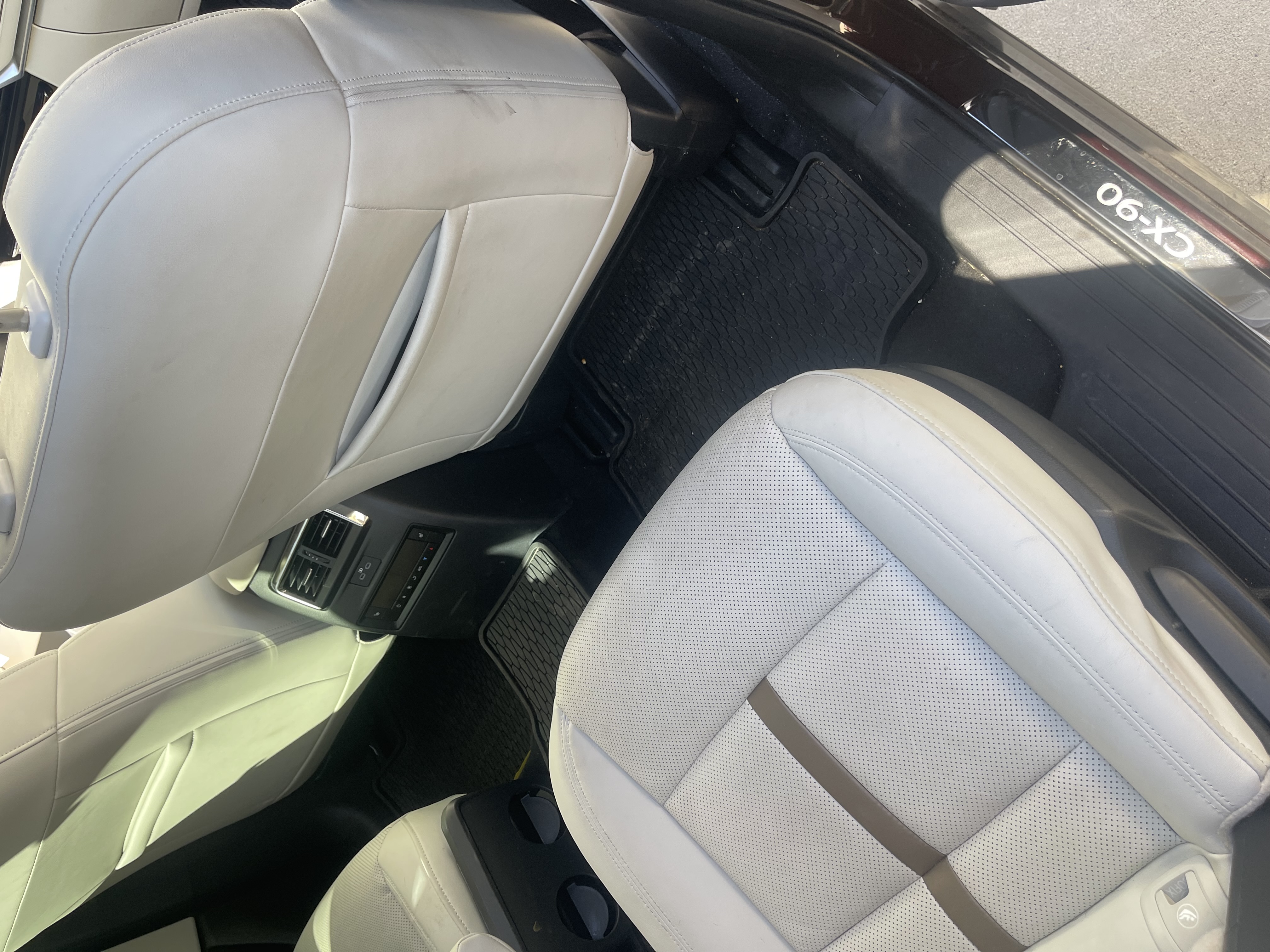 Mazda CX-90 Perforated Leather & Carpet Restored