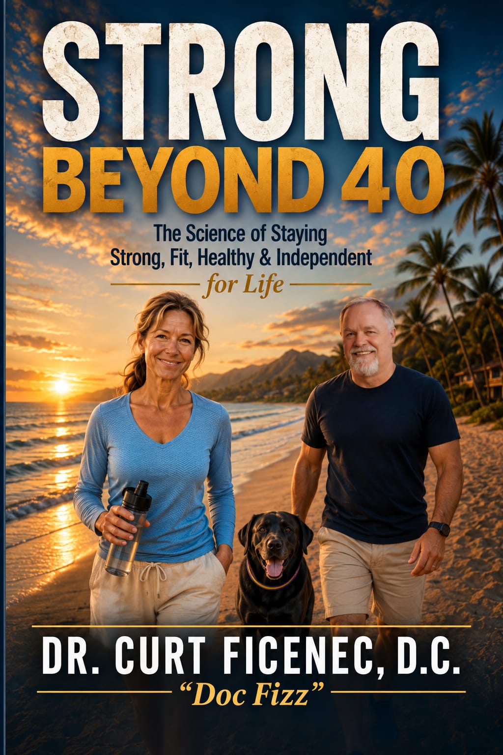 Strong Beyond 40 book cover by Dr. Curt Ficenec