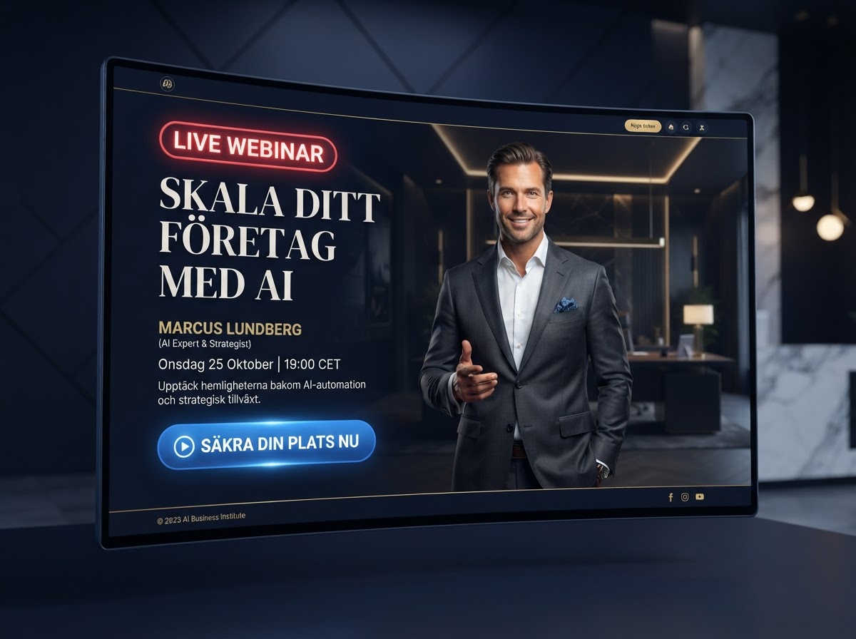 Webinar funnel