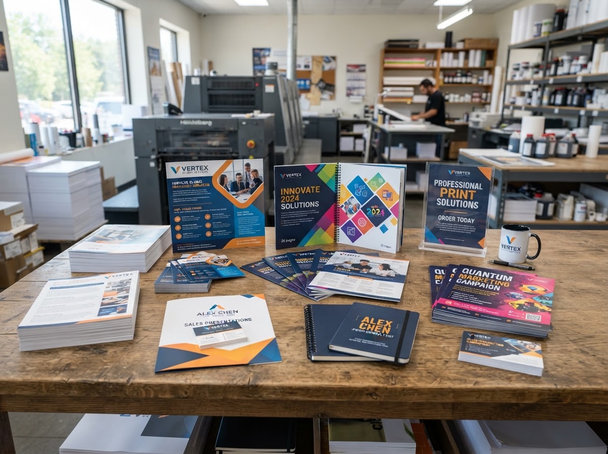 Flyers brochures and marketing collateral