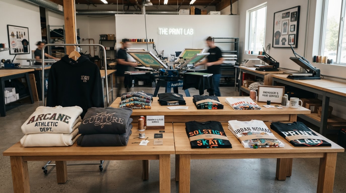 D'Lux Creations Custom Apparel Studio Print Shop