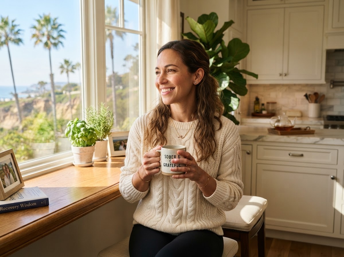 Women's sober living resident at Hands 2 Help Haven