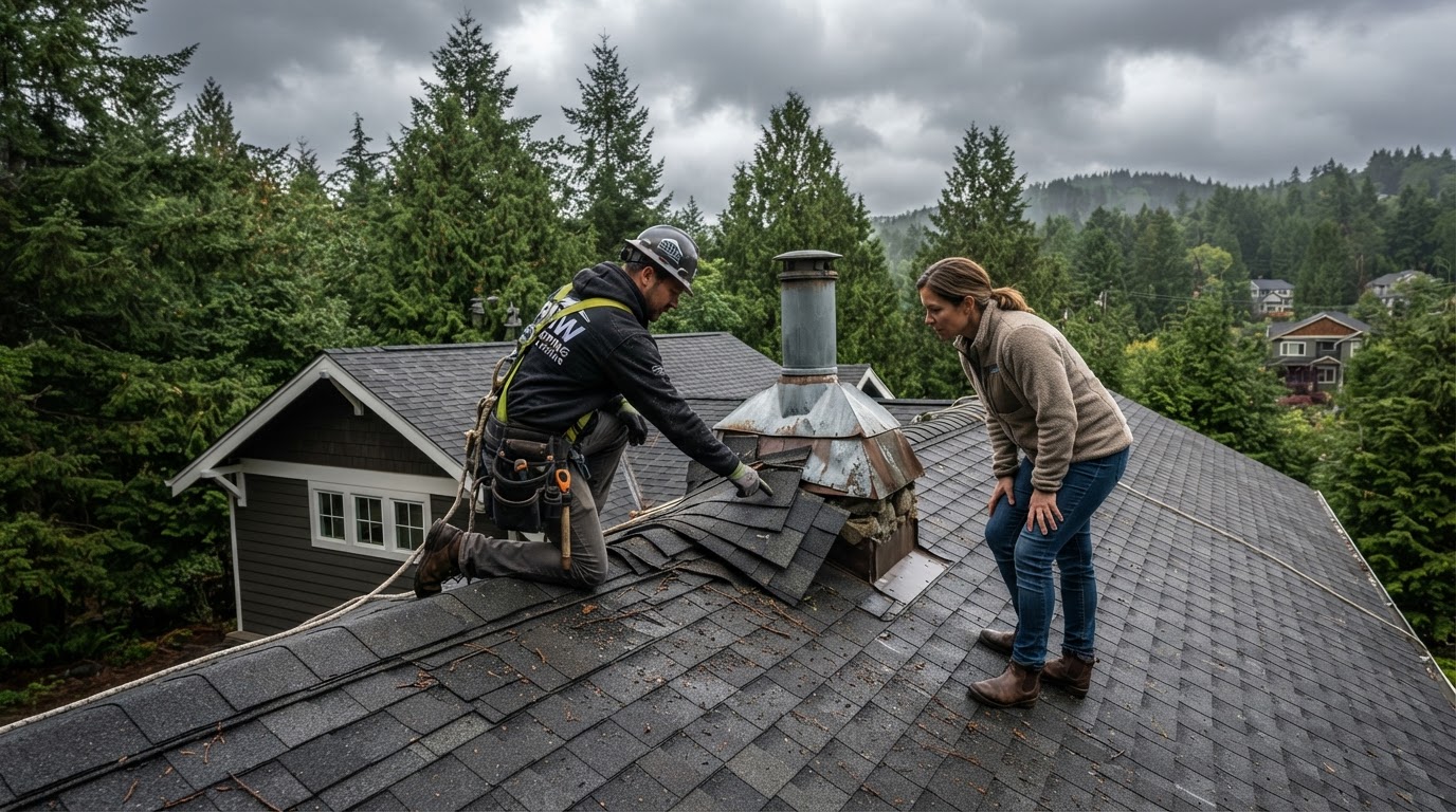 Post-Storm Roof Inspection: What to Check After Wind & Heavy Rain