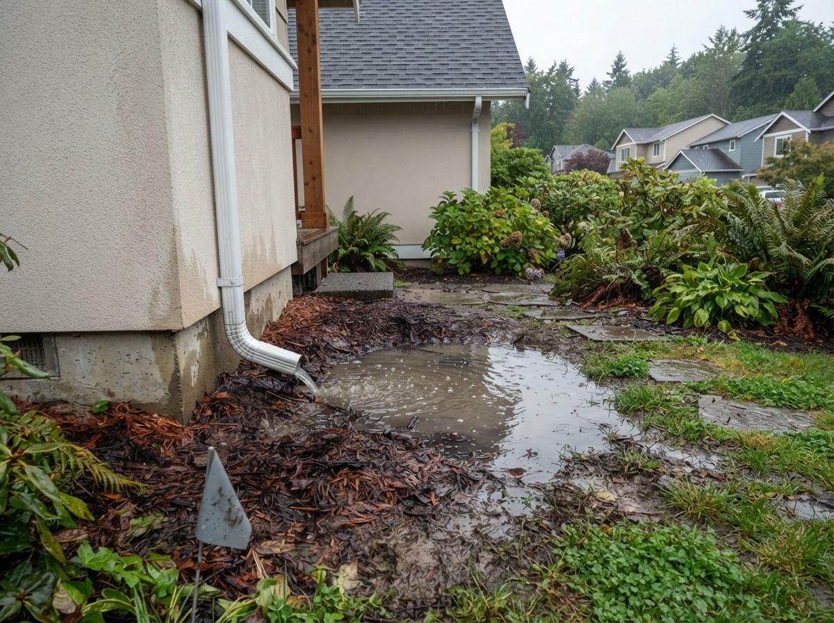 Water Near Foundation