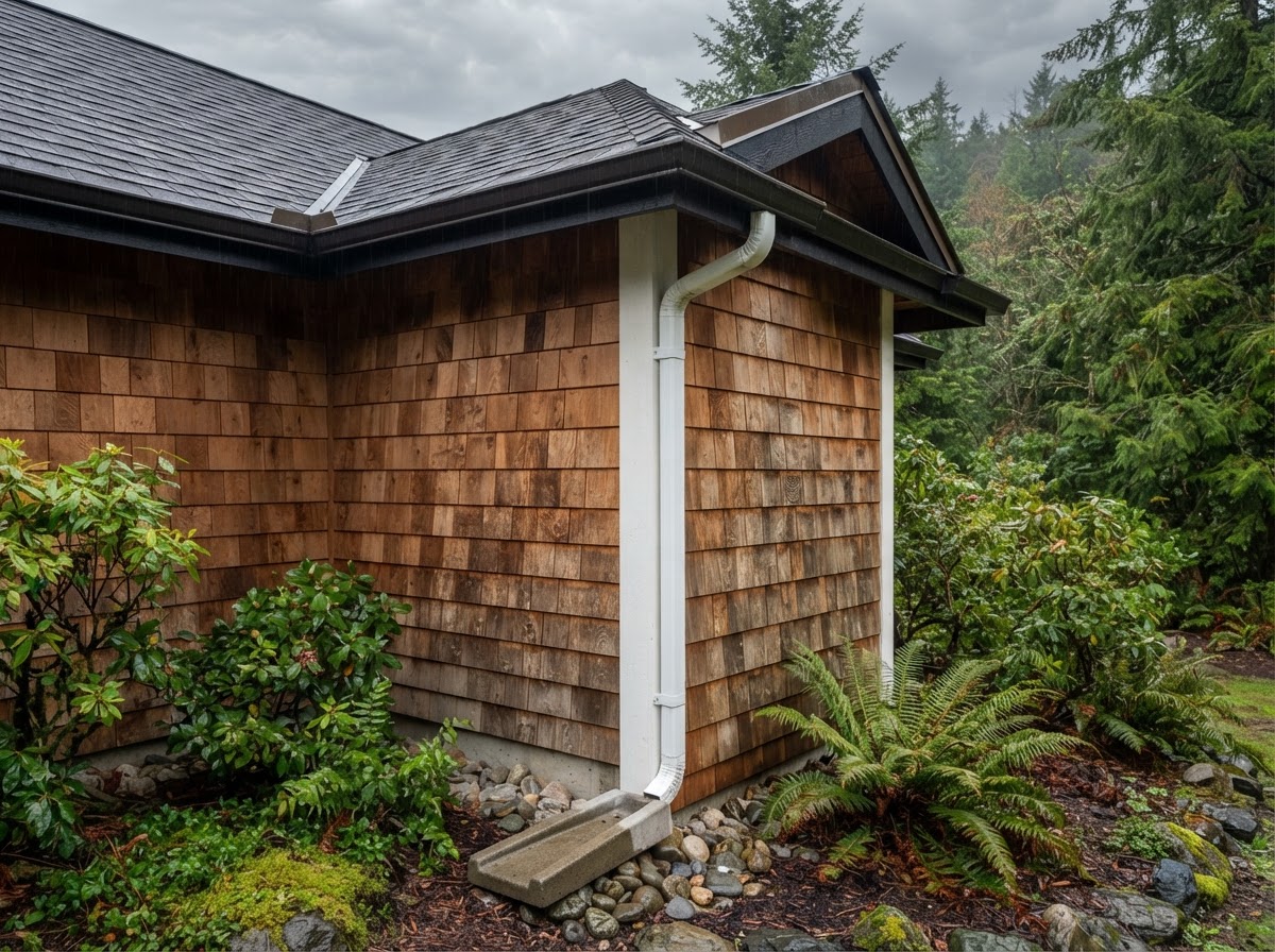 Downspout Installation