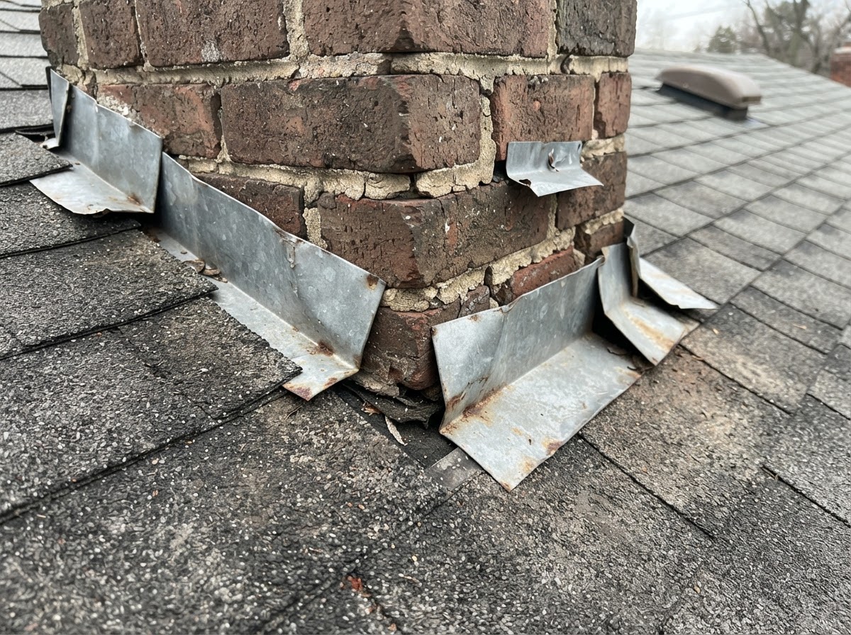 Damaged Flashing