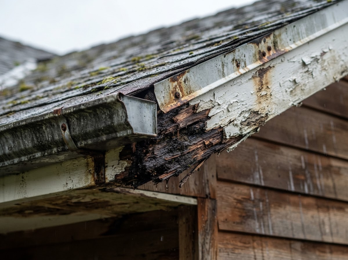Damaged Fascia or Roof Edge