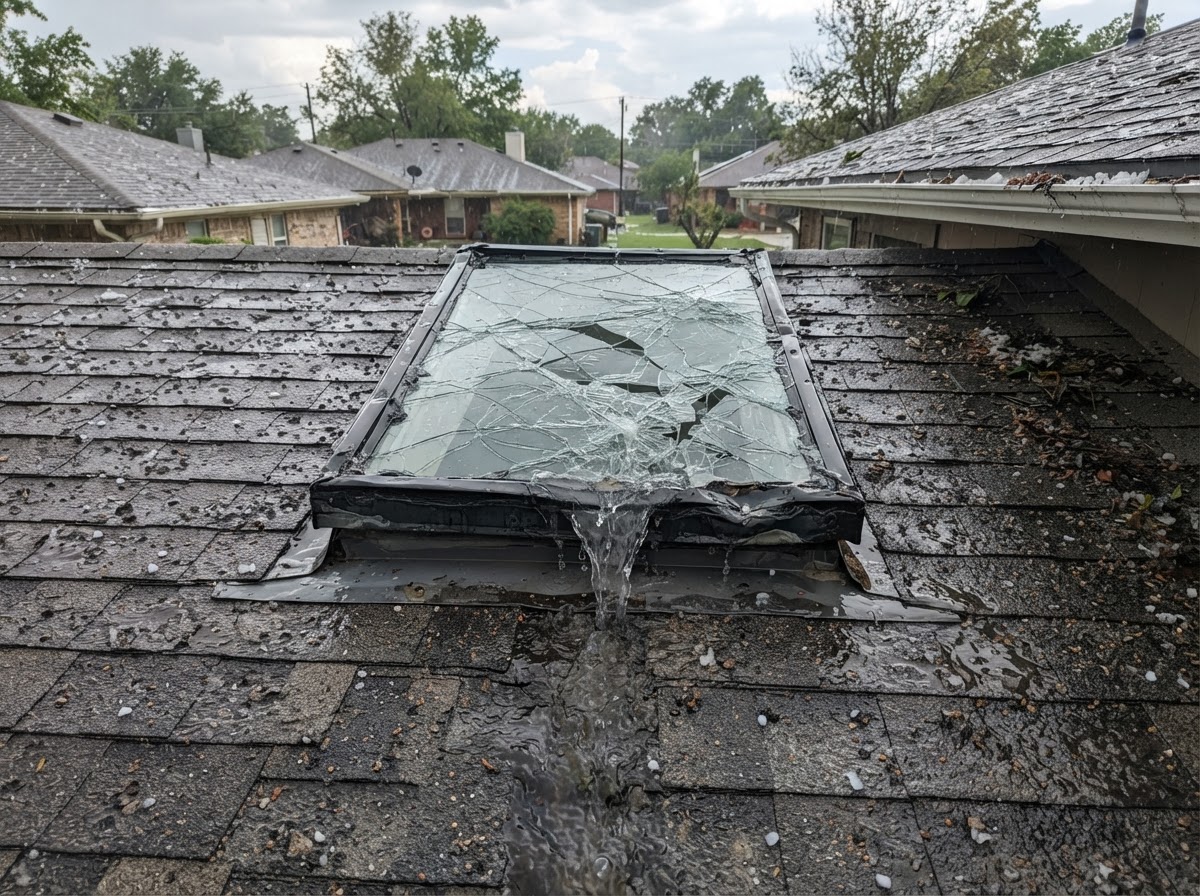 Missing or Torn Shingles