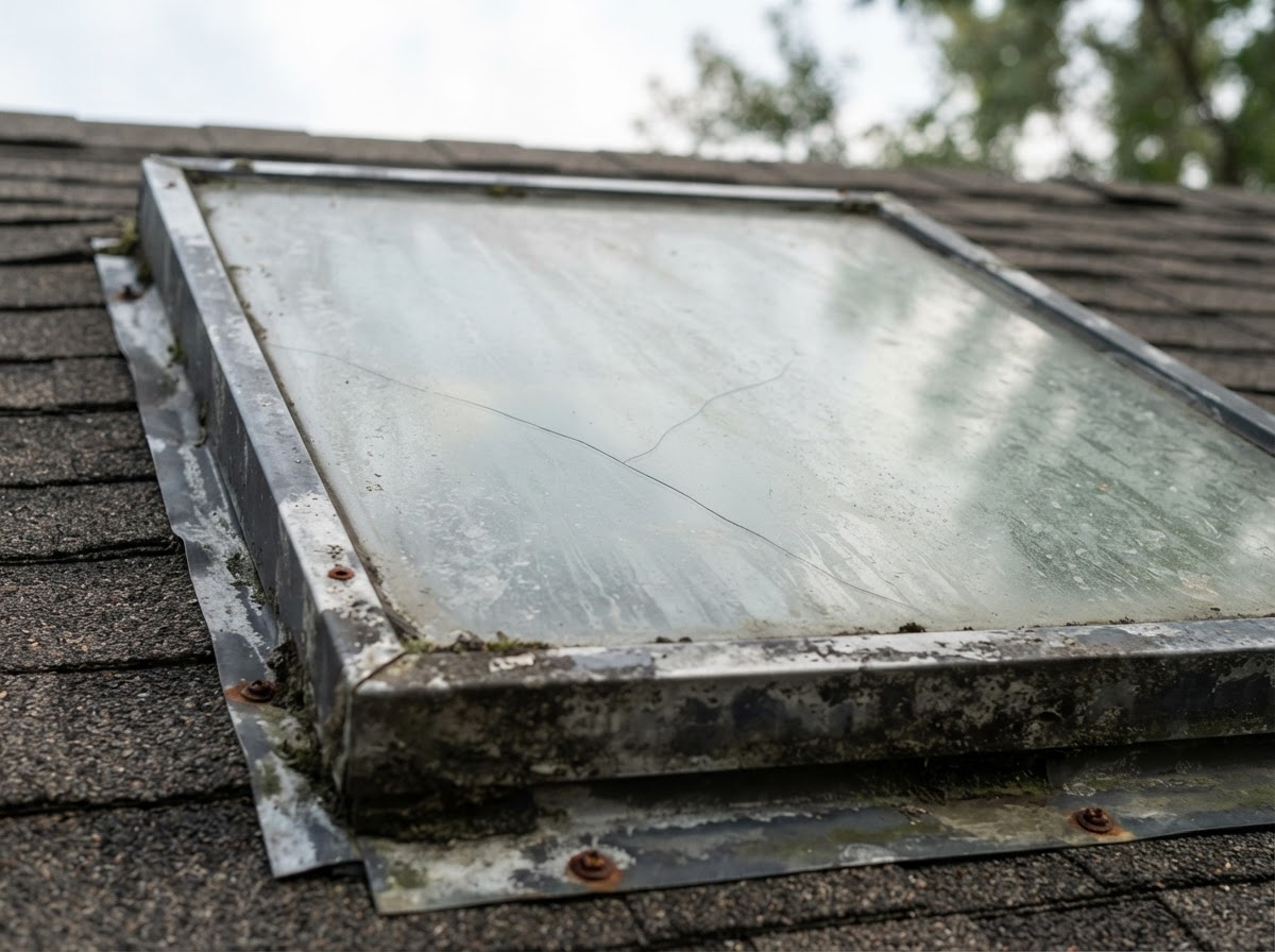 Cracked or Clouded Glazing