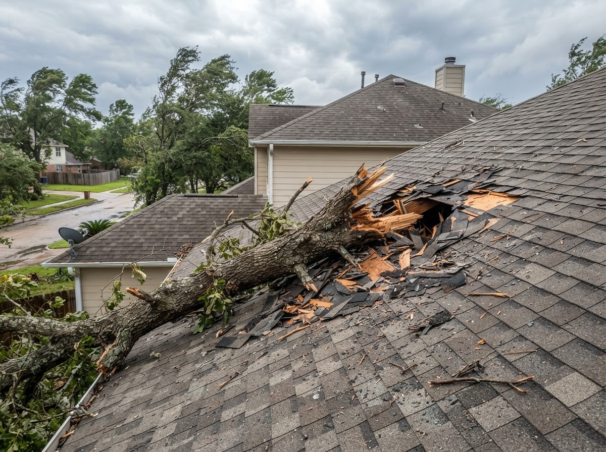 Damaged Skylight or Vent