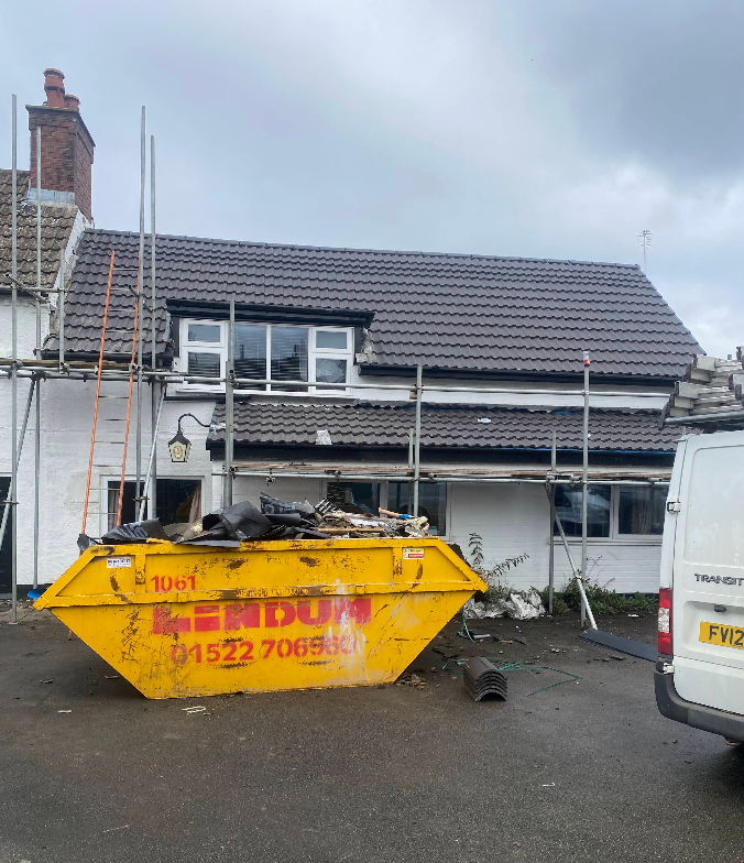 Full Dormer Re-Roof & Site Waste Management
