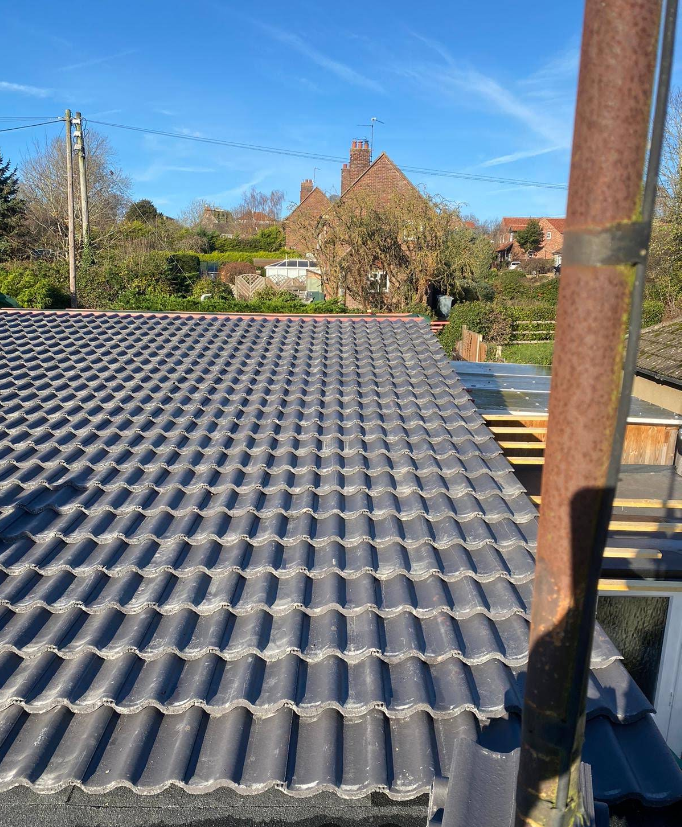 Finished Interlocking Pantile Roof