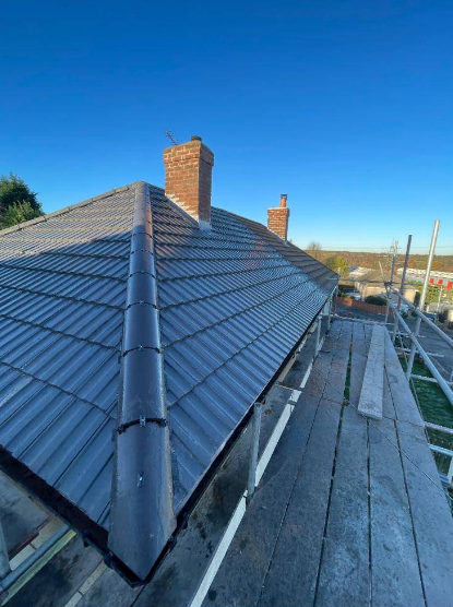 Completed Re-Roof & Chimney Leadwork