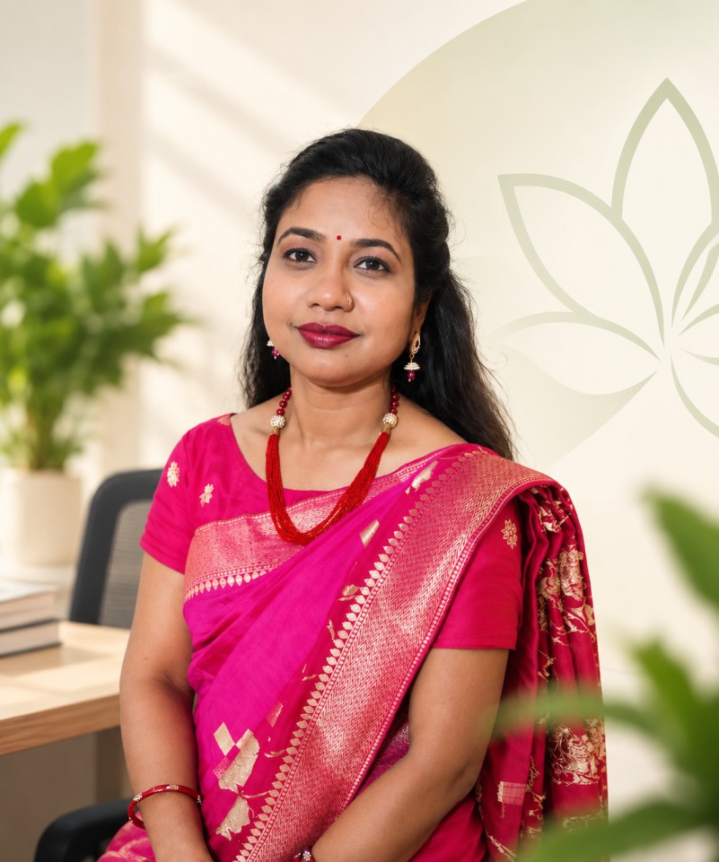 Sarita Pancheshwar, founder and yoga teacher at Sanyoga Wellness Living